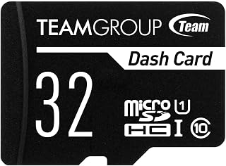TEAMGROUP Dash Card 32GB for Dash Cam MicroSDHC…