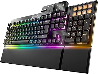 Compare be quiet! Dark Mount Silent Tactile FR ISO Keyboard, 8 Display Keyboards, Media Dock, Hotswappable Number Keypad, Factory Lubricated Mechanical Keys, 3 Layers of Insulation, DoubleShot Keycaps, ARGB at KSA Price