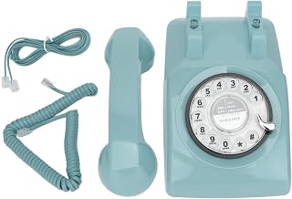 Compare Qqmora HighQuality Material Old Fashioned Vintage Home Phone with Mechanical Ringer, Those Who Appreciate Classic Design at KSA Price