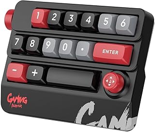 Compare Azonee 17Key Programmable Gaming Keypad with Customizable Rocker Knob, RGB Mechanical Macropad Numpad for PC, Laptop, and Drawing Tablet at KSA Price