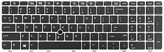 Compare Generic Laptop Keyboard for HP EliteBook 850 G4 Black US English Layout at KSA Price