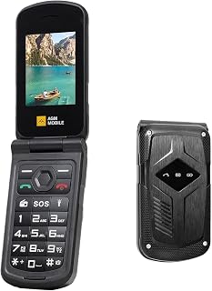 AGM M10 Rugged Flip Phone,IP68,IP69K & MIL-STD-810H,SOS…