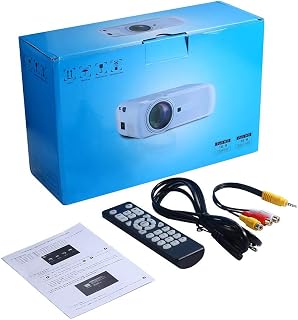 Compare Gift for men  U90 Mini Movie Projector with Speaker 1500 Lumen Video Support 1080P Display for Home Theater Entertainment black British regulations,Colour:White;british Color : Black;british at KSA Price