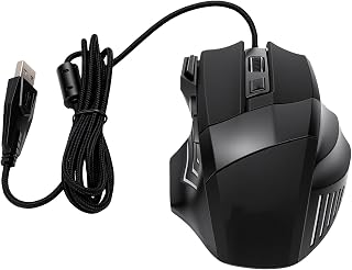 Wired Gaming Mouse with 4 Adjustable DPI (800-2400),…