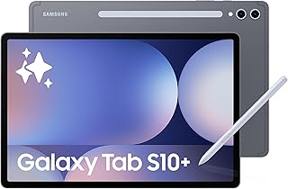 Compare Samsung Galaxy Tab S10+, AI Tablet, Android Tablet, WIFI, 12GB RAM, 256GB Storage, AMOLED Display, Antireflection, Durable, S Pen Included, Moonstone Gray KSA Version at KSA Price
