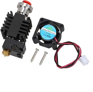 Compare for 3D Printer Parts Integrated Metal Universal Hotend Kit 0.4mm1.75mm LongDistance Feed Hot End Kit with Fan 3D Printing Accessories Size : 12V at KSA Price