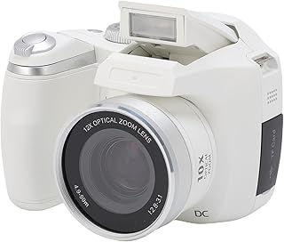 4K DSLR Camera, 12X Optical 6X Digital Zoom…