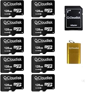 Pack of 10 Micro SD Card 128MB not 128GB…