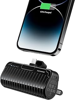 VEGER Mini Portable Bank 5000mAh for iPhone, Ultra-Compact…