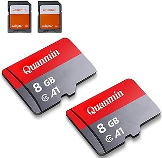 Compare Ultra 8GB Memory Card, C10 Micro SD Card, Micro SDHC A1 UHSI Memory TF Card for CameraTabletMobile PhoneGameCar AudioConsole2 microSD Cards + 2 Adapter at KSA Price