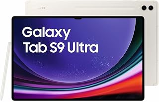 Compare Samsung Galaxy Tab S9 Ultra SMX910N 1 TB 37.1 cm 14.6" Qualcomm Snapdragon 16 GB WiFi 6 802.11ax Android 13 Beige at KSA Price