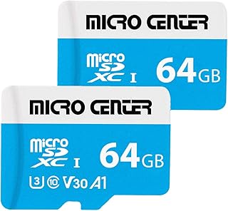 Micro Center 64GB microSDXC Card 2 Pack, Nintendo-Switch…