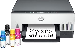 Compare HP Smart Tank 6001 Wireless CartridgeFree all in one printer, this ink tank printer comes with up to 2 years of ink included, with mobile print, scan, copy 2H0B9A at KSA Price