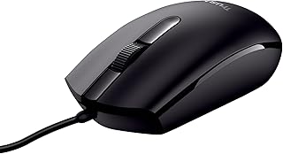 Trust Basi Computer Mouse with Optical Sensor, 3…