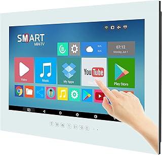 Haocrown 22 Inch Bathroom TV with Touch Screen,…