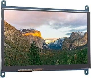 Compare Display Screen For Raspberry Pi, 7Inch Lcd Hdmi 1024x600 Ultra Hd Display Screen Capacitive Touch Screen Used As a Computer Monitor, Support For Win7  Win8  Win10 System at KSA Price