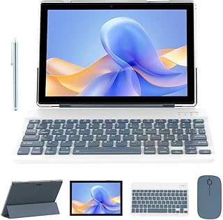 10 inch Tablet with Keyboard 2 in 1 Tablet…
