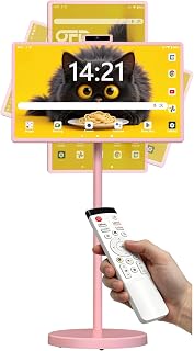 Compare OFD 32" Portable TV on Wheels FHD 1080P Mobile TV Touchscreen,Android 15 OS at KSA Price
