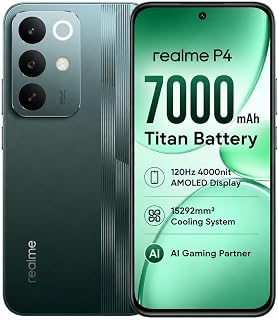 realme P4 4G Smartphone Dual SIM, Mobile Phone…