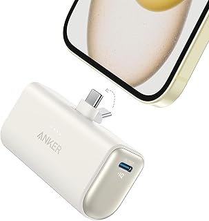 Anker Nano Power Bank, Mini Portable Charger with…