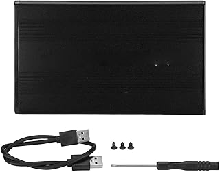 Compare External Hard Drive Enclosure for 2.5inch SATA Hard Drives and SSD Solidity State Drives, 2TB USB3.0 to SATA HDD Enclosure Hard Drive Caseblack at KSA Price