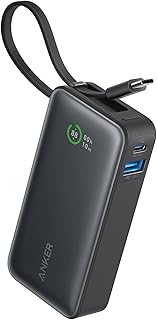 Anker Nano Power Bank, 10,000mAh Portable Charger…