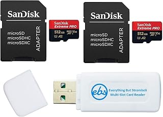 Compare SanDisk 512GB Extreme Pro MicroSD Card 2 Works with GoPro Action Cameras at KSA Price