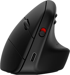 Compare HP 920 Ergonomic Vertical Mouse Wireless Bluetooth 5.3 & USB Dongle, 5 Programmable Buttons, 16 Week Battery, MultiDevice, MultiOS at KSA Price