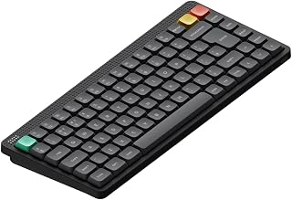Compare nuphy Node75 Wireless Mechanical Keyboard, 75% HotSwappable, Custom LowProfile Keyboard, 84 Keys, Computer Gaming Keyboard, Supports Touch Gestures, Bluetooth2.4 GHzUSBC at KSA Price