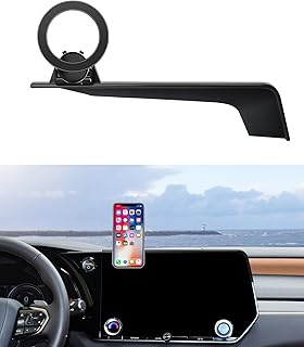 Compare Car Phone Holder for 2023 2024 2025 Lexus RX RX350  RX350h  RX500h Accessories 14Inch Screen Fixed Clip, 360° Rotation Phone Mount Compatible with MagSafe, Cell Phone Holder at KSA Price