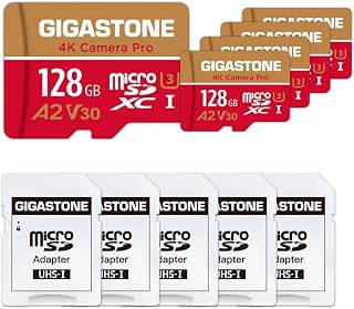 [5-Yrs Free Data Recovery] Gigastone 128GB 5-Pack…
