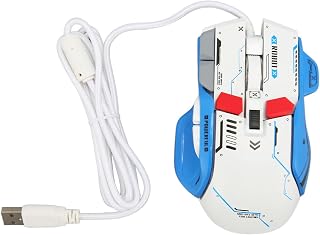 Jectse Wired Gaming Mouse, G6 Optical Mechanical…