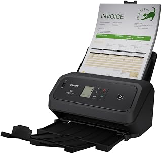 Compare Canon imageFORMULA DRC340 A4 Document Scanner  Compact Design & Advanced Image Processing for Office  100Sheet Feeder  with Canon CaptureOnTouch Pro at KSA Price