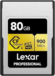 Lexar Professional 80GB CFexpress Type A Gold Series…