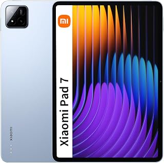 Compare Xiaomi Pad 7 8+ 256GB Mi Tablet, Display 12.1 Inches, Standby Time up to 33.9 Days, Blue at KSA Price