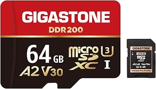 【5-Yrs Free Data Recovery】 GIGASTONE 64GB Micro SD…