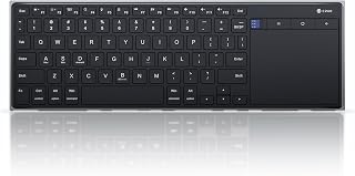 Compare CZUR Rechargeable Bluetooth Keyboard with Touchpad, Portable Computer Keyboard with Trackpad, Wireless Ultra Slim Keyboard for PCLaptopTabletPhone, for WindowsAndroid（Not for MaciOS） at KSA Price