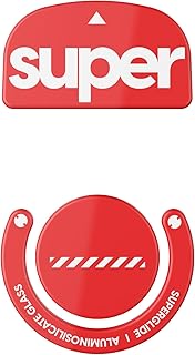Compare Pulsar Gaming Gears Superglide2  New Controllable Speed Surface Fastest and Smoothest Mouse Feet Made with Ultra Strong Glass Smooth and Durable Sole for Logitech G Pro X Superlight Red at KSA Price