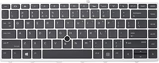 Compare New Backlit Laptop Keyboard for HP Probook 640 G4 640 G5 645 G4 645 G5 US Keyboard with Point L00737001 6073b0140501 at KSA Price