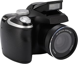 DSLR Camera, 4K 60M Digital Camera with LED…