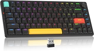 MageGee Moon84 Wireless Mechanical Keyboard, 75%…
