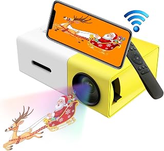 Missyou Mini Projector,Portable Projector for Kids…