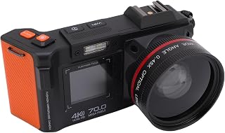 4K 70MP FHD Digital Camera with Dual Screens,…