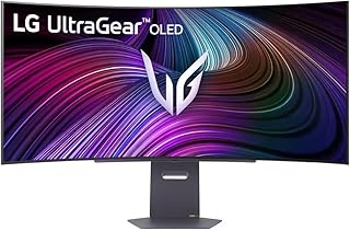 Compare LG 45GX90SAB 45 Inch UltraGear™ OLED WQHD 240Hz 0.03ms GSync Compatible 800R Curved Gaming Monitor with webOS with builtin speakers at KSA Price