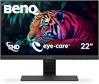 Compare BenQ GW2283 Eye Care 22inch IPS 1080p Monitor | Optimized for Home & Office with Adaptive Brightness Technology, Black at KSA Price