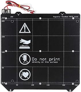 3D Printer Accessories, Double Sided Elastic Steel…