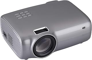 Compare Video Projector, HD Home Theater 1280 * 720, 2600 Lumens Video Projector, 5Inch Lens 2000:1 Contrast, 36200 Inch Large Screen Display, Compatible with VGAUSBHDMISD at KSA Price