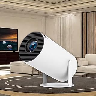 Compare Cubonic Free Style Pro Projector for Home 4K & 1080p Support, 270° Rotatable Projector 4000 Lumens Android 11 WiFi Bluetooth YouTube PrimeVideo Hotstar Netflix Apps, 720p Native, 150" Max Display at KSA Price