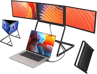Compare Laptop Screen Extender, 15.6” FHD 1080P IPS UltraThin DualTriple Monitor Display, HDMIUSBC PlugPlay Portable Monitor for Laptop, Builtin SpeakersMac, Win, Android at KSA Price