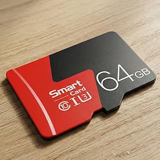 Compare 64GB MicroSD Memory Card with Adapter, A1, C10, U1, 150MBs Read for Dashcams Security Cameras Tablets Phones, Full HD Video, Black at KSA Price